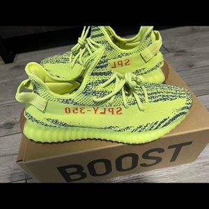 YEEZY BOOST 350 V2 'SEMI FROZEN YELLOW' size 12 men